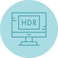 Hdr Vector Icon