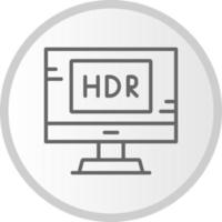Hdr Vector Icon