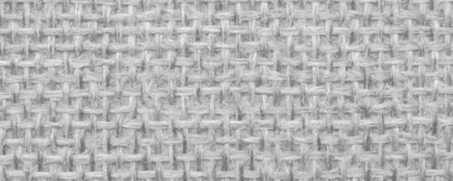 White linen canvas fabric texture background photo