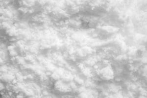 White snow texture background high angle view photo