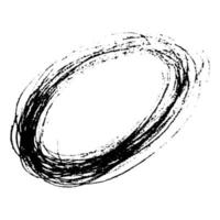 Sketch Scribble Smear Ellipse Shape. Hand drawn Pencil Scribble. Vector illustration.