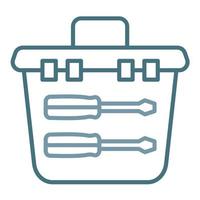 Toolbox Line Two Color Icon vector