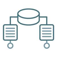 Bootstrapping Line Two Color Icon vector