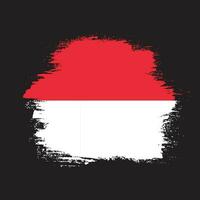 New Indonesia abstract flag vector