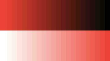 Color palette red vector