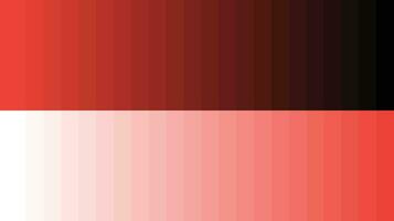 Color palette red vector