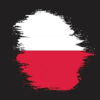 New Poland abstract flag vector