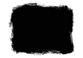 Abstract black color grunge frames background vector