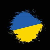 grunge, textura, ucrania, bandera, plano de fondo vector