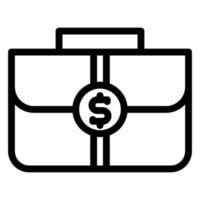 Briefcase Icon Element vector