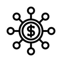Business Branch Icon vector