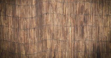 Reed wall background texture. Looks like bamboo. Close up photo