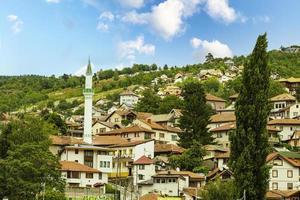 sarajevo, la ciudad capital de bosnia y herzegovina foto