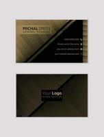 Modern  business card design vector