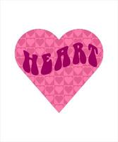happy valentine's day heart vector