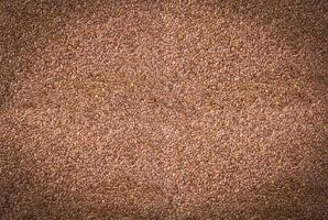 texture of roasted brown flax seed or linseed photo