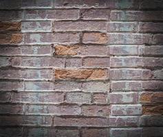 close up Red brick wall texture.Selective focus photo