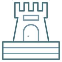 Bifrost Line Two Color Icon vector