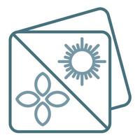 Spring Collection Line Two Color Icon vector