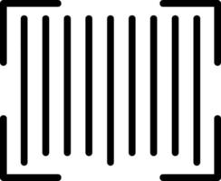 Bar Code Vector Icon Design