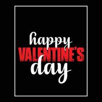 happy valentines day design vector