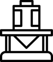 diseño de icono de vector de silo