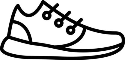 Sneakers Vector Icon Design