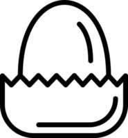 diseño de icono de vector de huevos