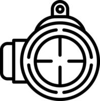 Aim Vector Icon Design