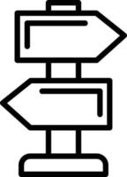 Directions Vector Icon Design