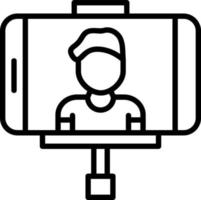 Vlogger Vector Icon Design