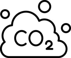 diseño de icono de vector de co2