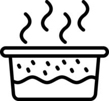 diseño de icono de vector de agua caliente