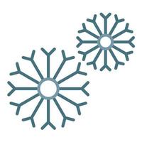 Dandelion Line Two Color Icon vector