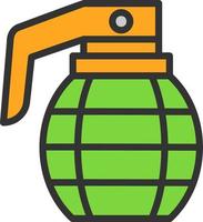 Grenade Vector Icon Design