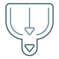 Bottleneck Line Two Color Icon vector
