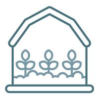 Indoor Urban Farming Line Two Color Icon vector