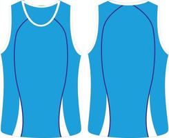 Jersey Design,  Sublimated Vest design vector