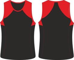 Jersey Design,  Sublimated Vest design vector