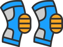 Kneepad Vector Icon Design