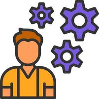 Human Resources Vector Icon Design