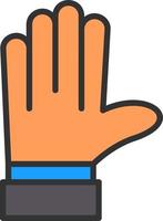 Glove Vector Icon Design