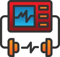 Defibrillator Vector Icon Design