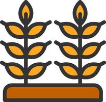 Wheat Vector Icon Design