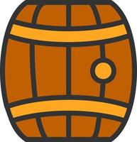 Barrel Vector Icon Design
