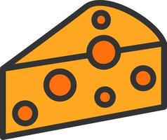 diseño de icono de vector de queso