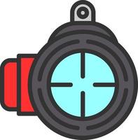 Aim Vector Icon Design