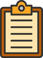 Clipboard Vector Icon Design