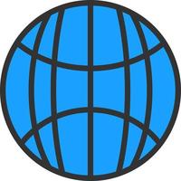 Globe Vector Icon Design
