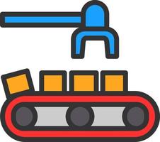 Conveyor Vector Icon Design